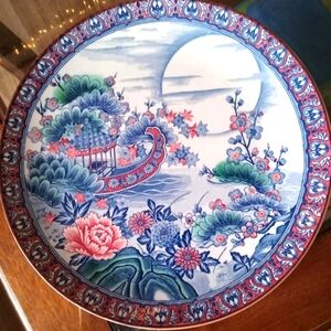 Vintage Japanese Porcelain Platter